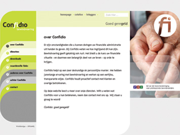 Confidio website