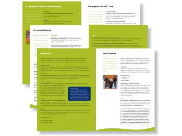 AOC Oost brochure